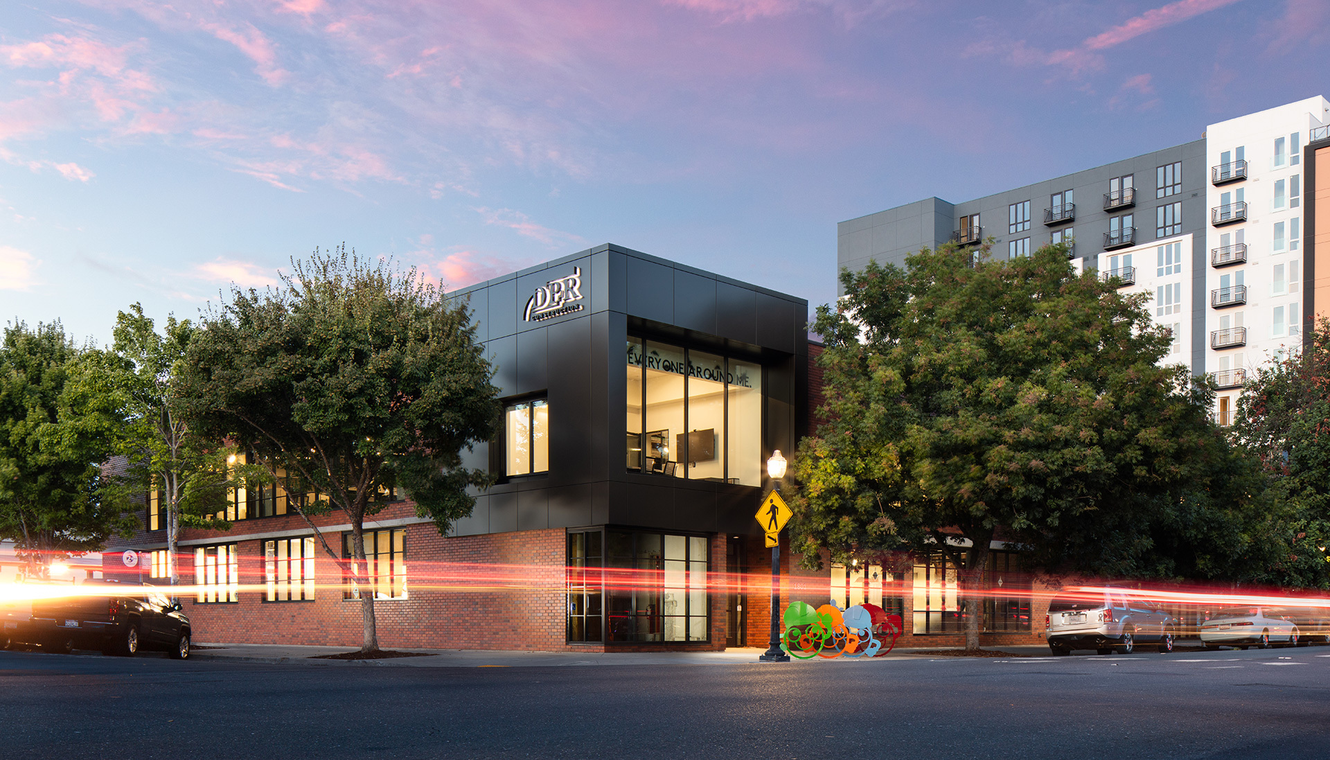 Revitalizing Urban Areas Through Adaptive Reuse Exterior of DPR's renovated Sacramento Office