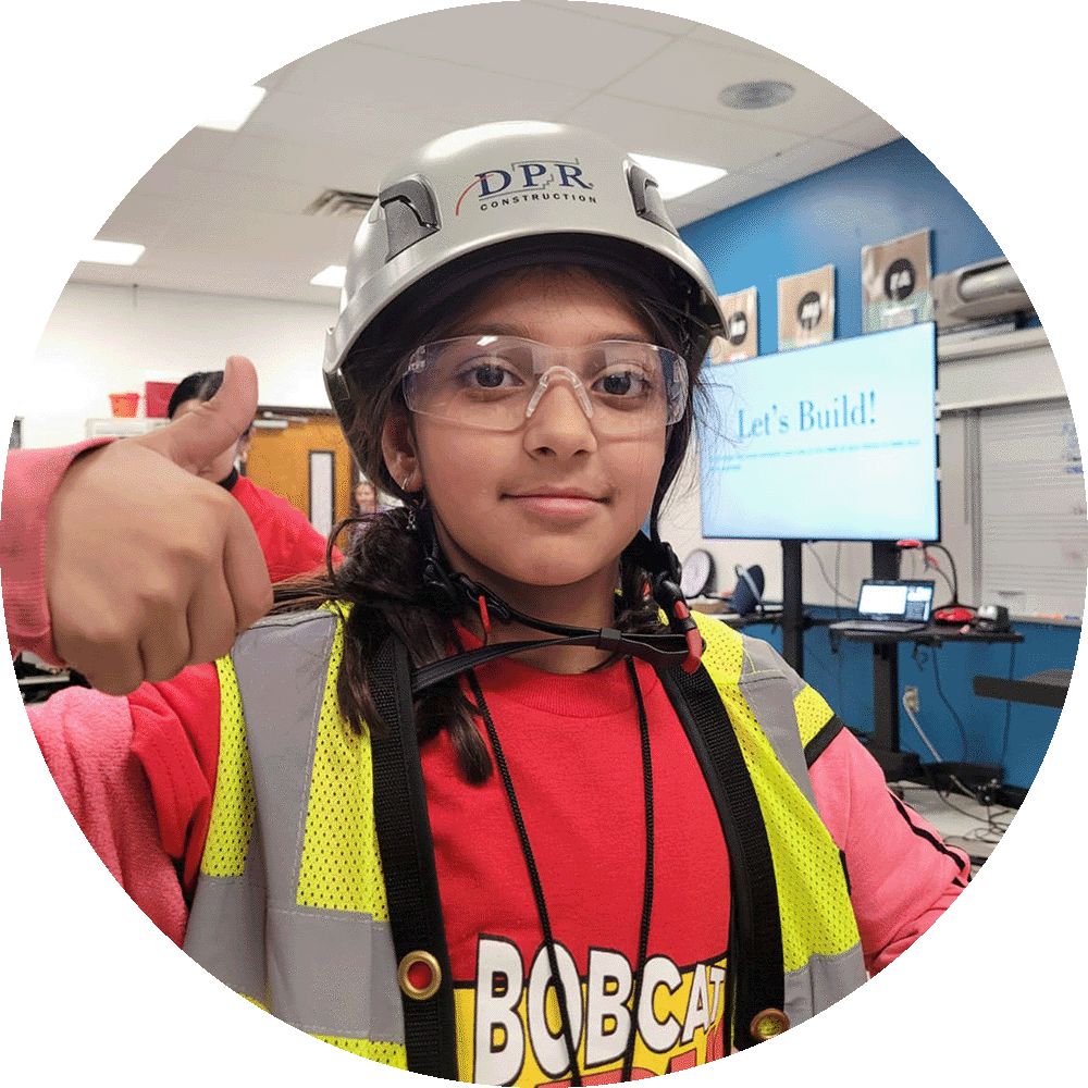 Participant of construction camp